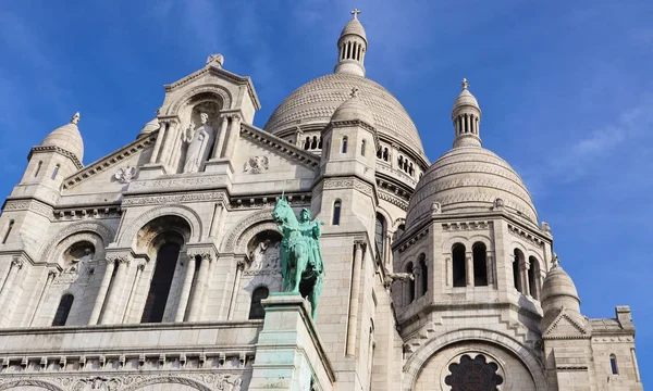 Феликс Святого Сердца (Sacre Coeur) в Париже Франция — стоковое фото