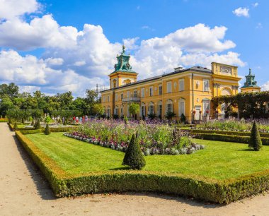 Varşova'daki Kraliyet Wilanow Sarayı. Kral Iii. John Sobie'nin evi