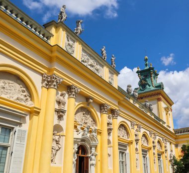 Varşova'daki Kraliyet Wilanow Sarayı. Kral Iii. John Sobie'nin evi
