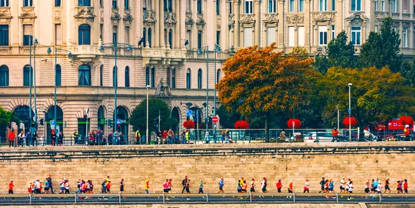 Budapeşte, Macaristan - Mai 01, 2019 : Budapeşte'de Macaristan Parlamentosu'nun inşası