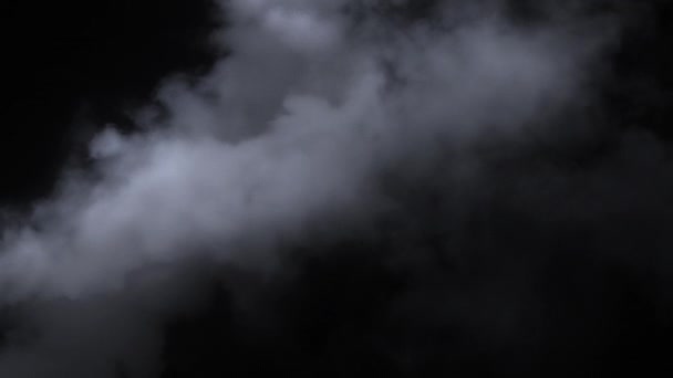 Espeluznante Magia Halloween Elemento Vfx Humo Atmosférico Fondo Nebuloso Nube — Vídeo de stock