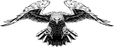 Uçan büyük kartal