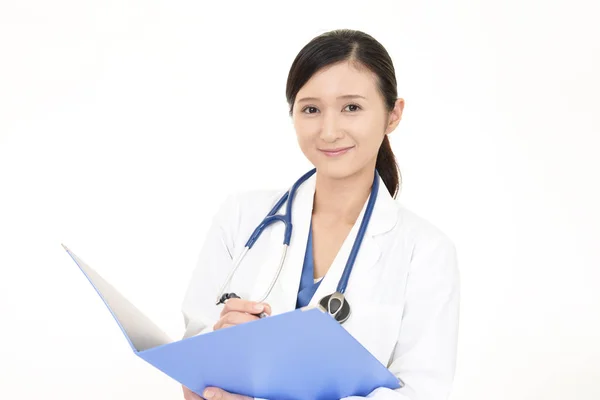 Retrato Una Doctora — Foto de Stock