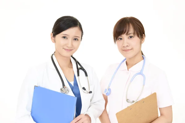 Asian Medical Doctor Nurse — Stock Photo, Image