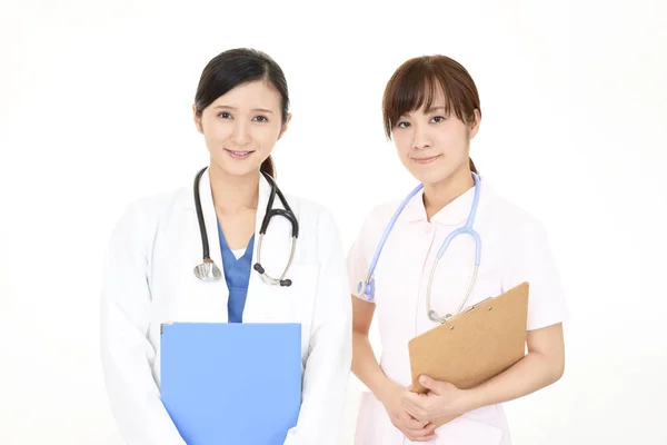 Asian Medical Doctor Nurse — Stock Photo, Image