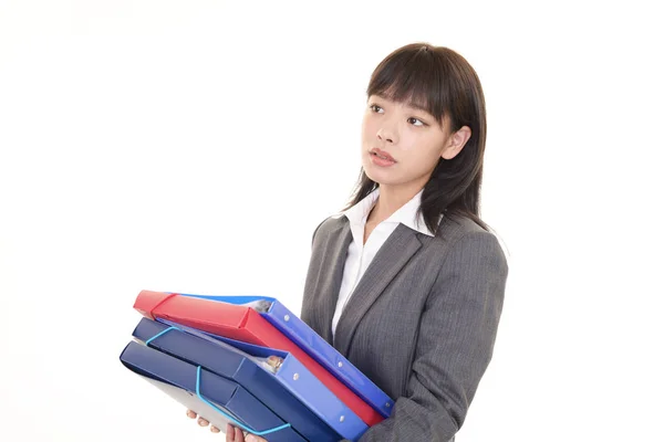 Retrato Una Joven Empresaria — Foto de Stock