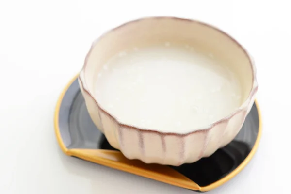 Amazake Sweet Drink Made Fermented Rice — Stock Photo, Image