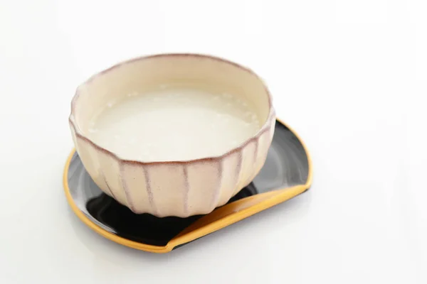 Amazake Sweet Drink Made Fermented Rice — Stock Photo, Image