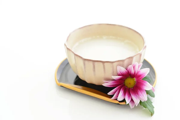 Amazake Het Een Zoete Drank Gemaakt Van Gefermenteerde Rijst — Stockfoto