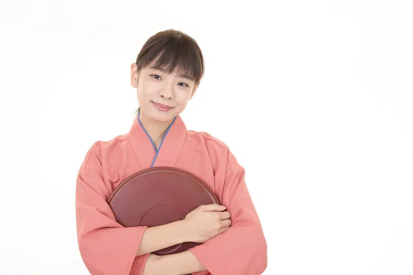 Japanese Restaurant Waitress — Stock Photo, Image