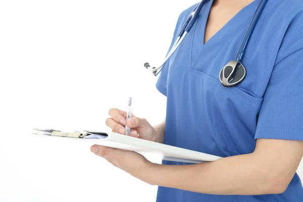 Retrato Una Doctora — Foto de Stock