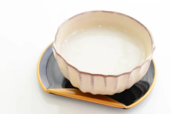 Amazake Sweet Drink Made Fermented Rice — Stock Photo, Image
