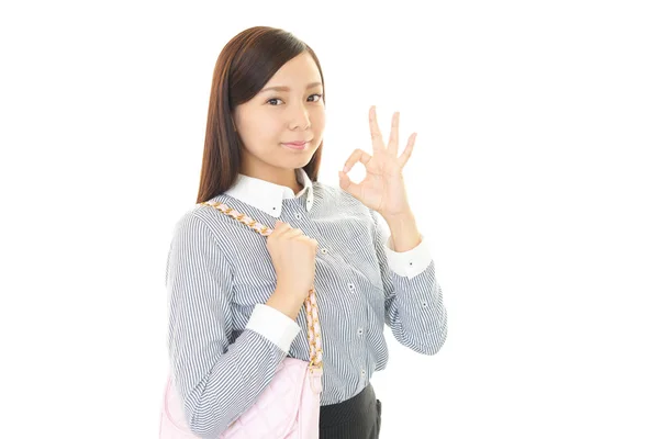 Woman Shoulder Bag — Stock Photo, Image