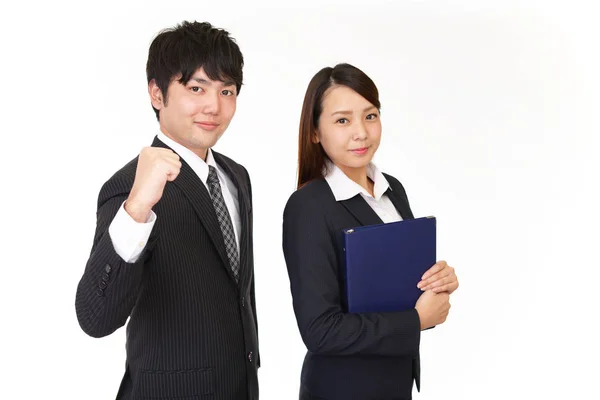 Porträt Asiatischer Geschäftsleute Ihrem Büro — Stockfoto