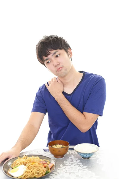 Man Has Appetite — Stock Photo, Image