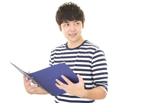 Portrait Asian Man — Stock Photo, Image