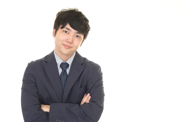 Portrait Handsome Business Man — Stock Photo, Image