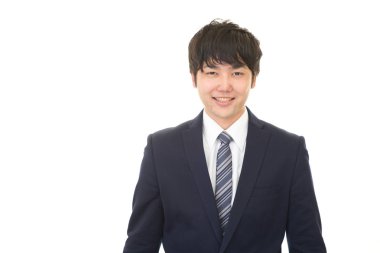 Asyalı bir işadamının portresi