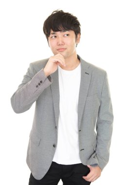 Asyalı bir adamın portresi