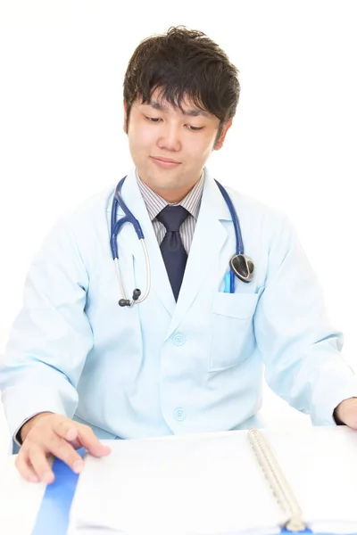Porträtt Asiatisk Läkare — Stockfoto