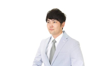 Asyalı bir işadamının portresi