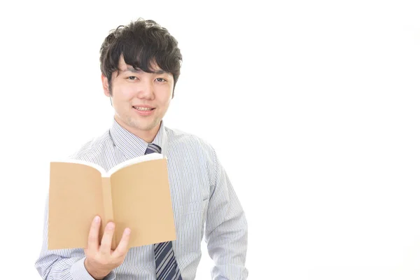 Businessman Who Checks Schedule — Stock Photo, Image