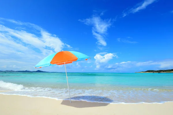Foto Una Hermosa Playa Okinawa — Foto de Stock