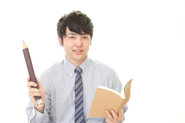 Portrait Asian Teacher — Stock Photo, Image