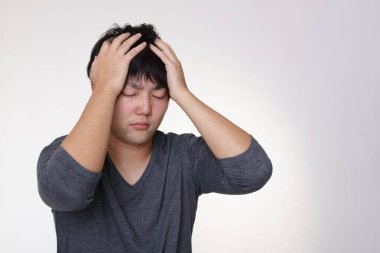 Asyalı adam depresyon