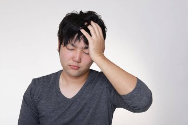 Depresyondaki genç adam