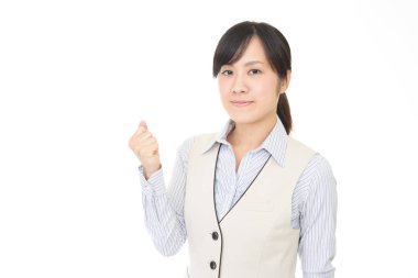 Asya iş kadın zevk başarı