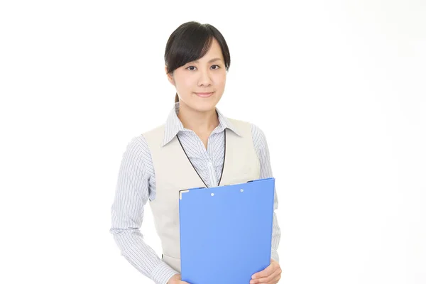 Retrato Una Mujer Negocios — Foto de Stock