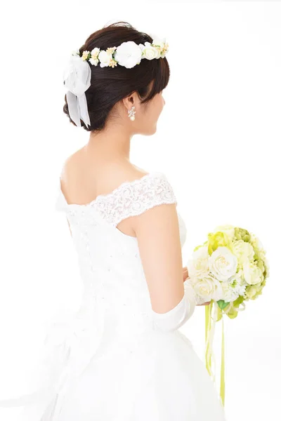 Beautiful Bride Wedding Dress Royalty Free Stock Images