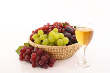 Şarap ile taze meyve