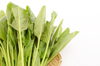 Taze ve lezzetli ıspanak