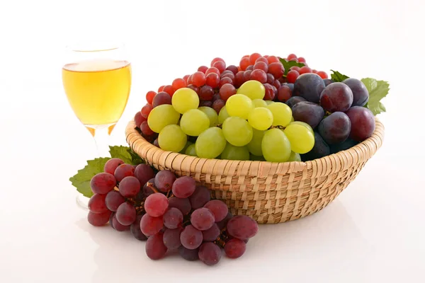 Fresh Fruits Wine — Stock Photo, Image