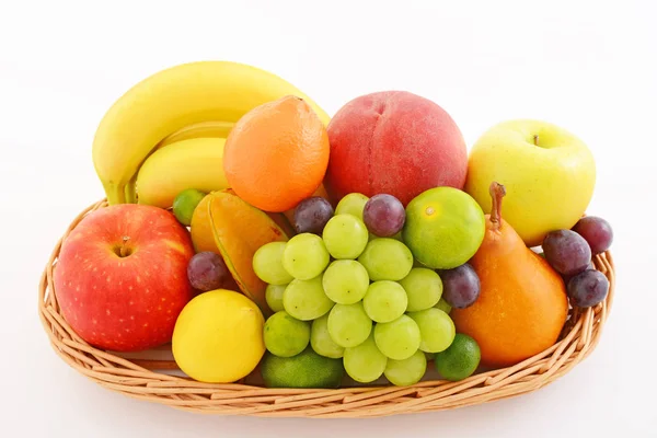 Lahodné Čerstvé Odrůdy Ovoce — Stock fotografie