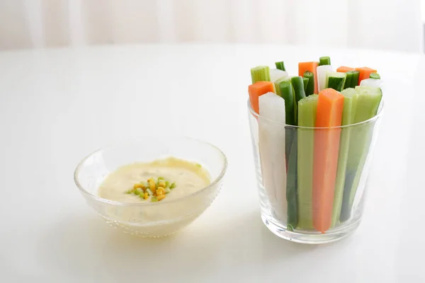 Gezond Vers Fruit Sticks — Stockfoto