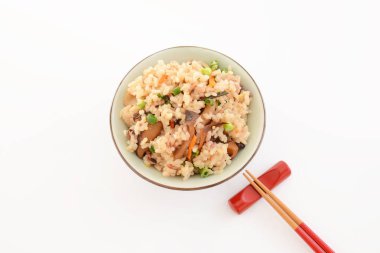 Takikomi gohan, Japon pirinç karışık.