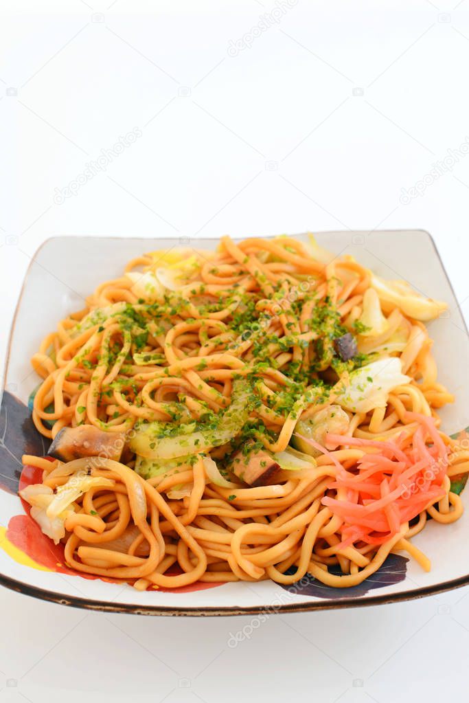 Japanese cuisine, Fried noodles Yakisoba