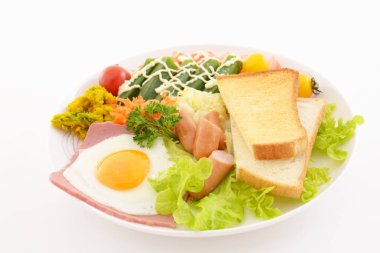 Taze ve lezzetli bir kahvaltı