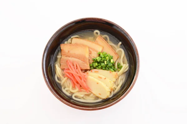 Cozinha Okinawan Okinawa Soba — Fotografia de Stock