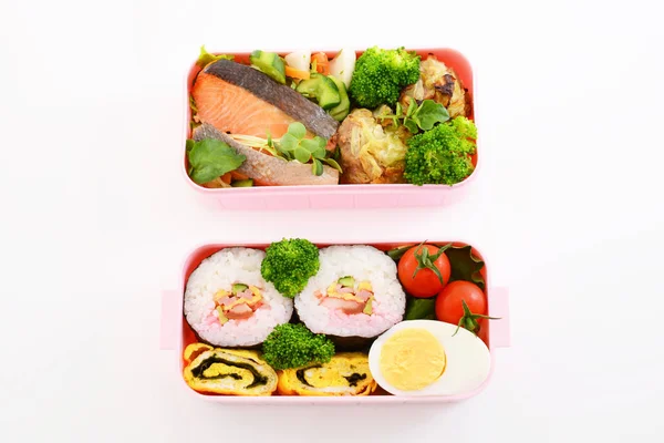 Leckere Hausgemachte Lunchbox — Stockfoto