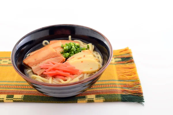 Cozinha Okinawan Okinawa Soba — Fotografia de Stock