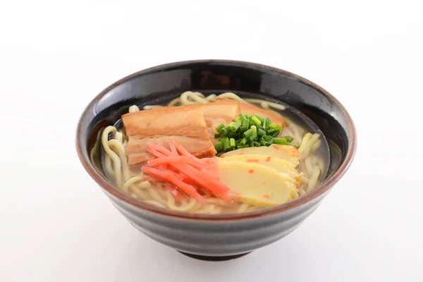 Cozinha Okinawan Okinawa Soba — Fotografia de Stock