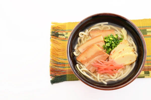 Cozinha Okinawan Okinawa Soba — Fotografia de Stock