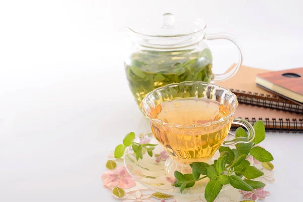 Cup Tea Pot — Stock Photo, Image