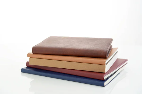 Notebooks Witte Achtergrond — Stockfoto