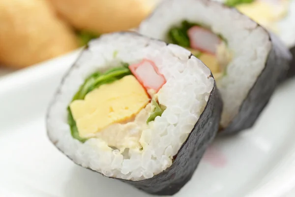 Sushi Pocket Dengan Makizushi — Stok Foto