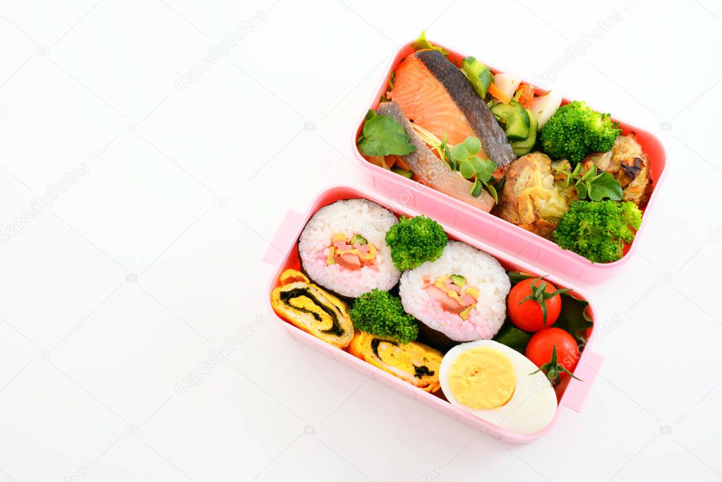 Tasty homemade lunch box